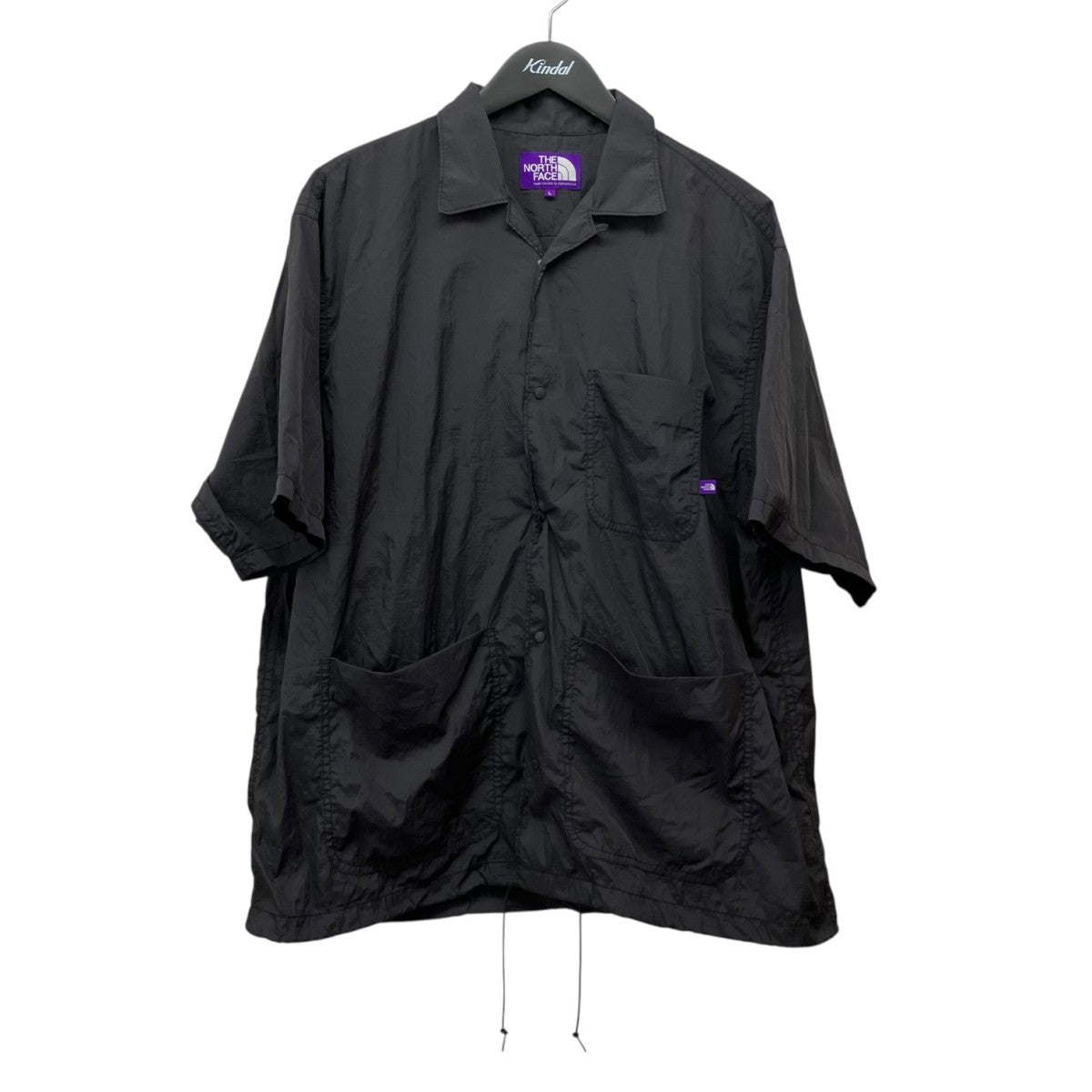 THE NORTHFACE PURPLELABEL Nylon Taffeta Field S S Shirtナイロン半袖シャツN25SG055 古着・中古-1枚目のアイテム画像