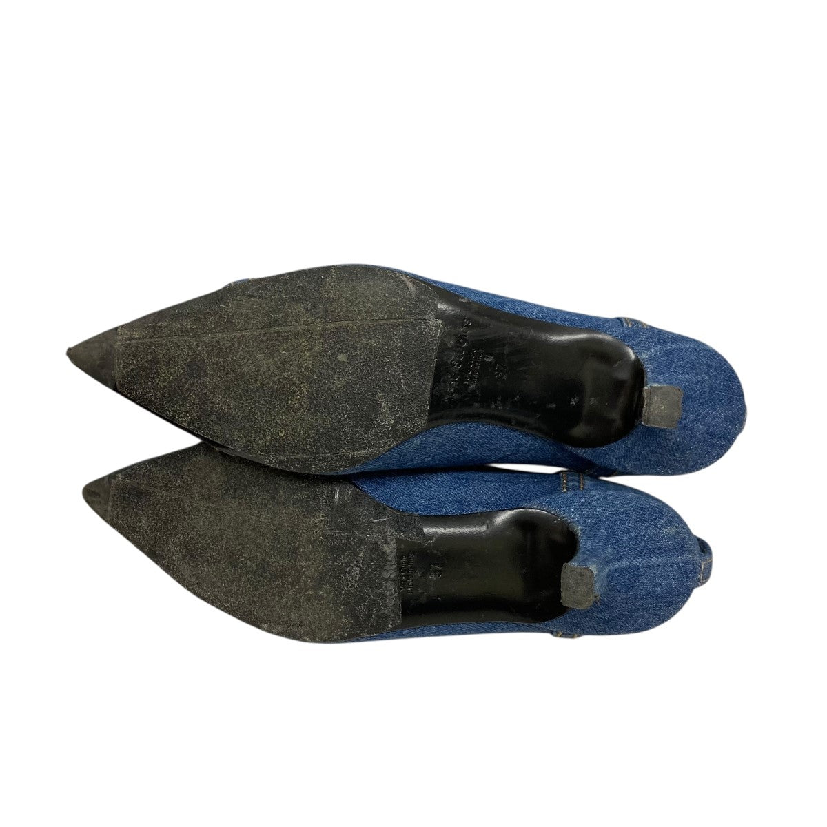 ACNE STUDIOS デニムヒールパンプス 古着・中古-5枚目のアイテム画像