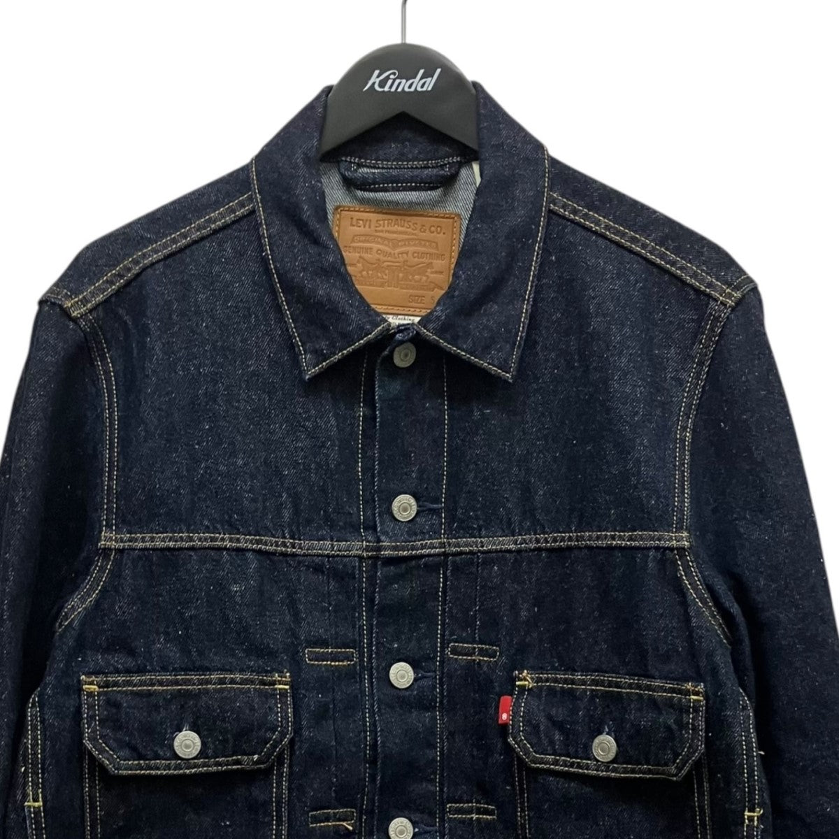 LEVI’S BIOTOP別注 TYPE 2 TRUCKER ME AGAIN EXデニムジャケットPC9-A9519-0000 古着・中古-3枚目のアイテム画像
