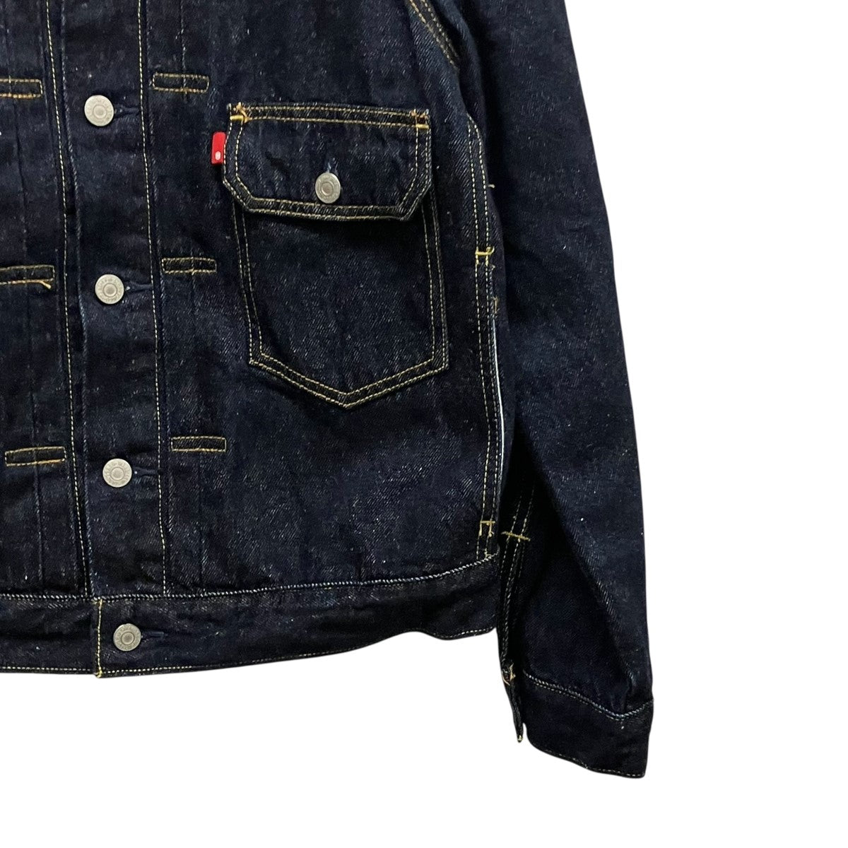 LEVI’S BIOTOP別注 TYPE 2 TRUCKER ME AGAIN EXデニムジャケットPC9-A9519-0000 古着・中古-4枚目のアイテム画像