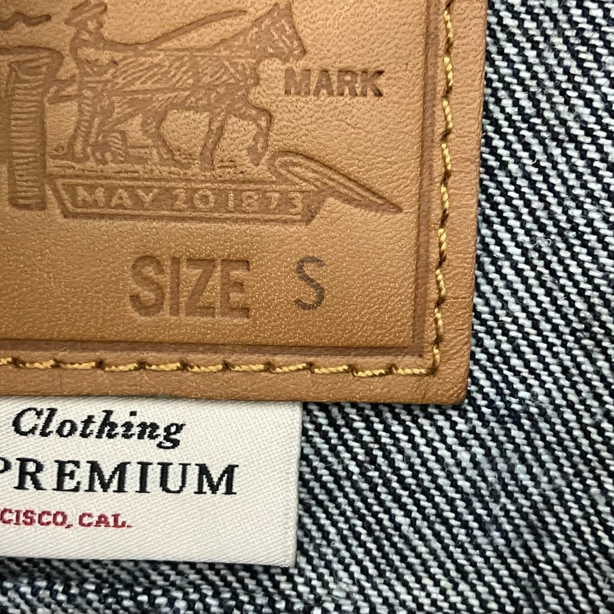 LEVI’S BIOTOP別注 TYPE 2 TRUCKER ME AGAIN EXデニムジャケットPC9-A9519-0000 古着・中古-6枚目のアイテム画像