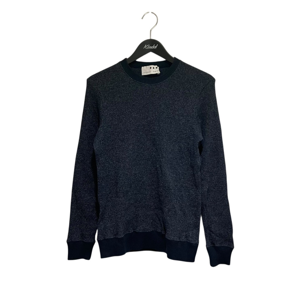 クルーネックニット