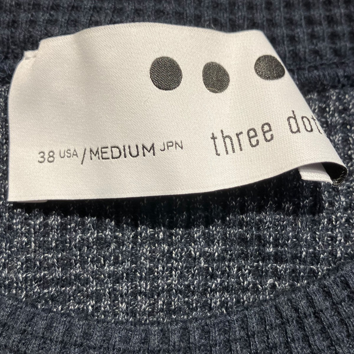 クルーネックニット