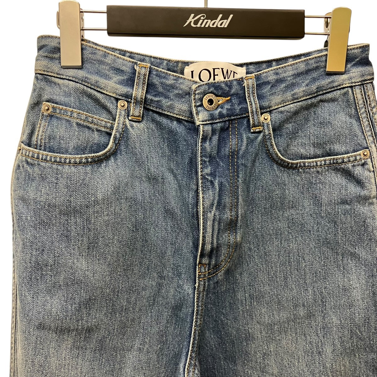 LOEWE デニムパンツS359Y11XDD 古着・中古-3枚目のアイテム画像