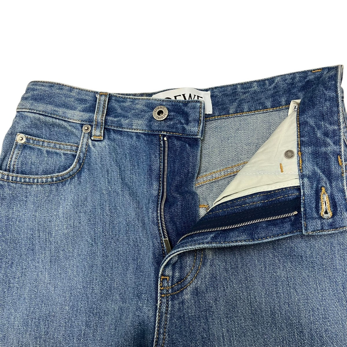 LOEWE デニムパンツS359Y11XDD 古着・中古-5枚目のアイテム画像