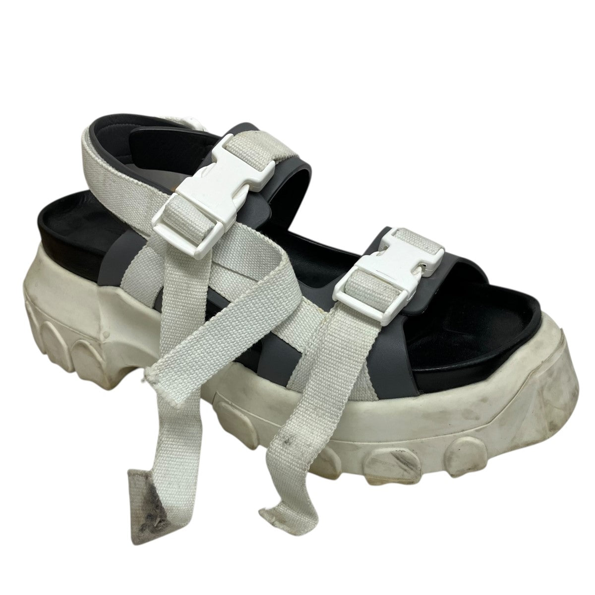RICK OWENS ラバーソールストラップサンダル 古着・中古-7枚目のアイテム画像