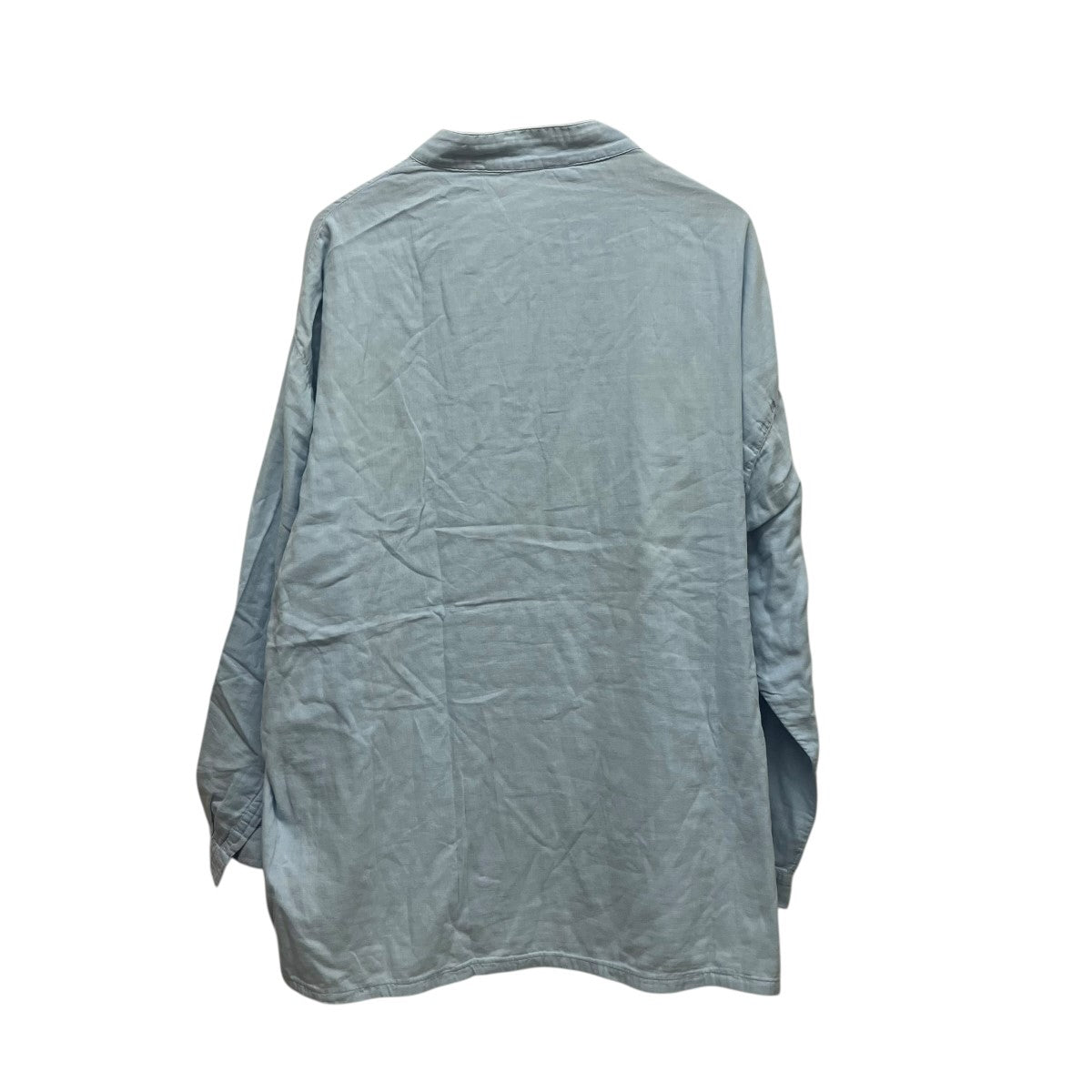 Porter Classic バンドカラープルオーバーシャツ 古着・中古-2枚目のアイテム画像