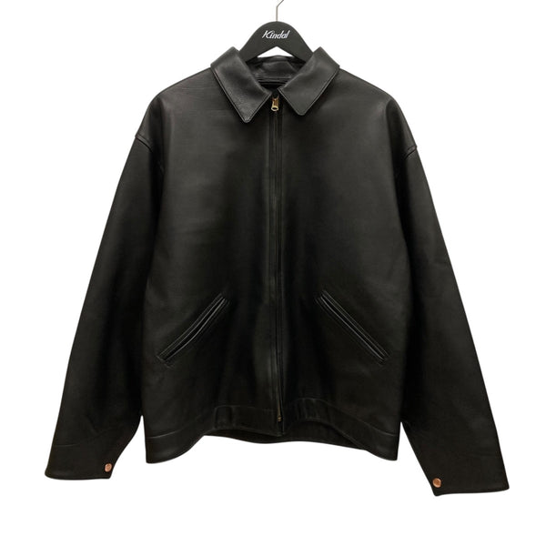 COMOLI(コモリ) 24AWカーフスキン ジップショートジャケットA03-01019