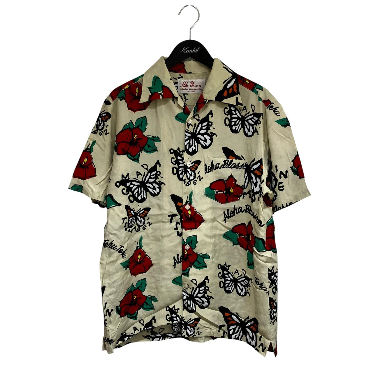 Aloha Blossom TEHU TEHU ALOHA SHIRTSオープンカラーシャツ 古着・中古-1枚目のアイテム画像