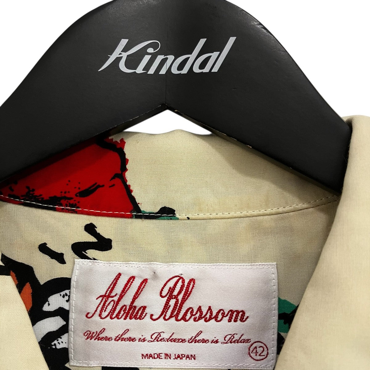 Aloha Blossom TEHU TEHU ALOHA SHIRTSオープンカラーシャツ 古着・中古-5枚目のアイテム画像