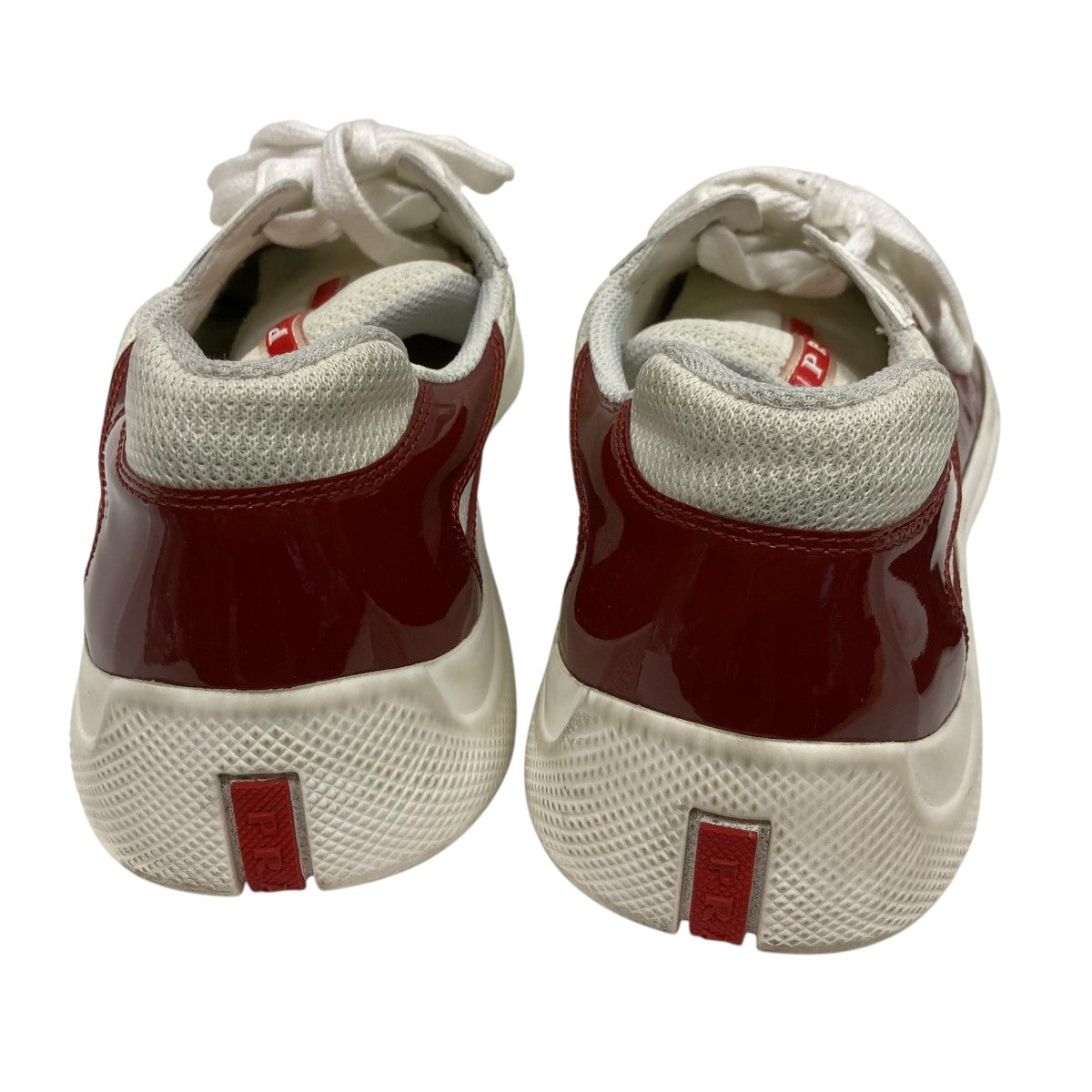 パテントレザーXテクニカルファブリック スニーカー4E3400