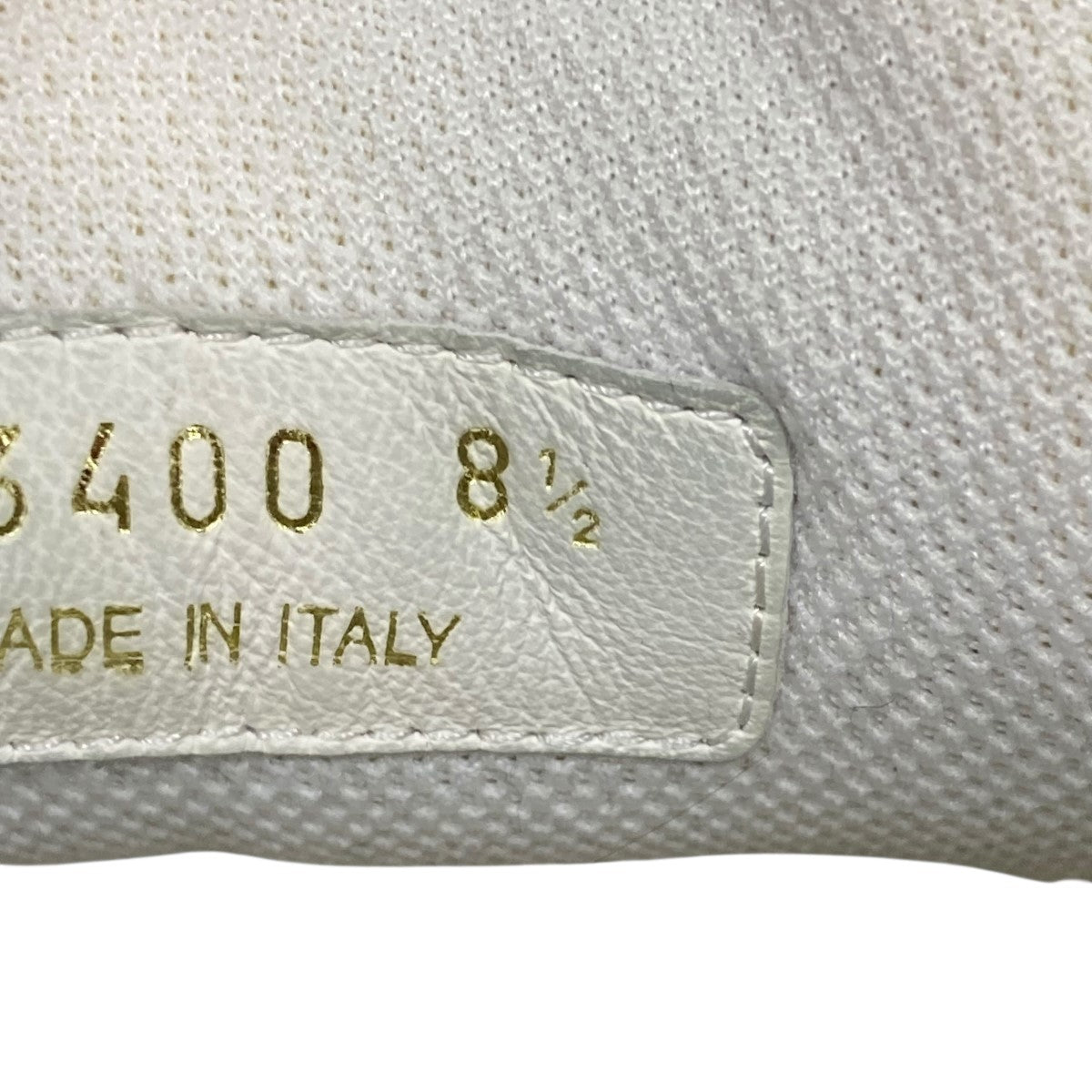 パテントレザーXテクニカルファブリック スニーカー4E3400