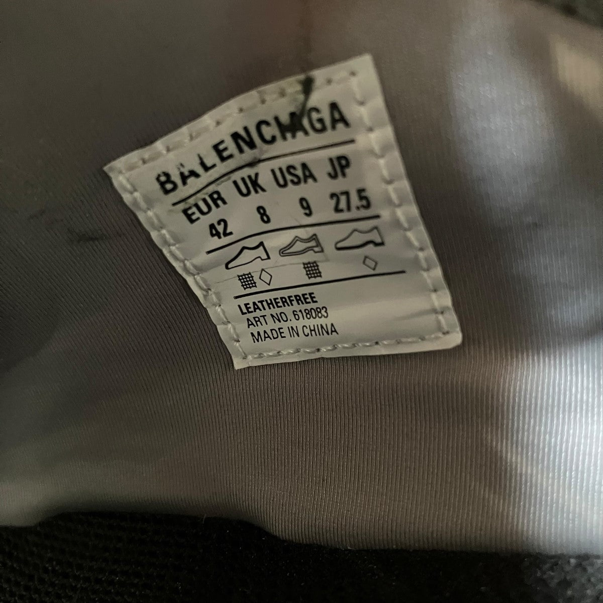 BALENCIAGA トラックスライド サンダル618083 古着・中古-6枚目のアイテム画像