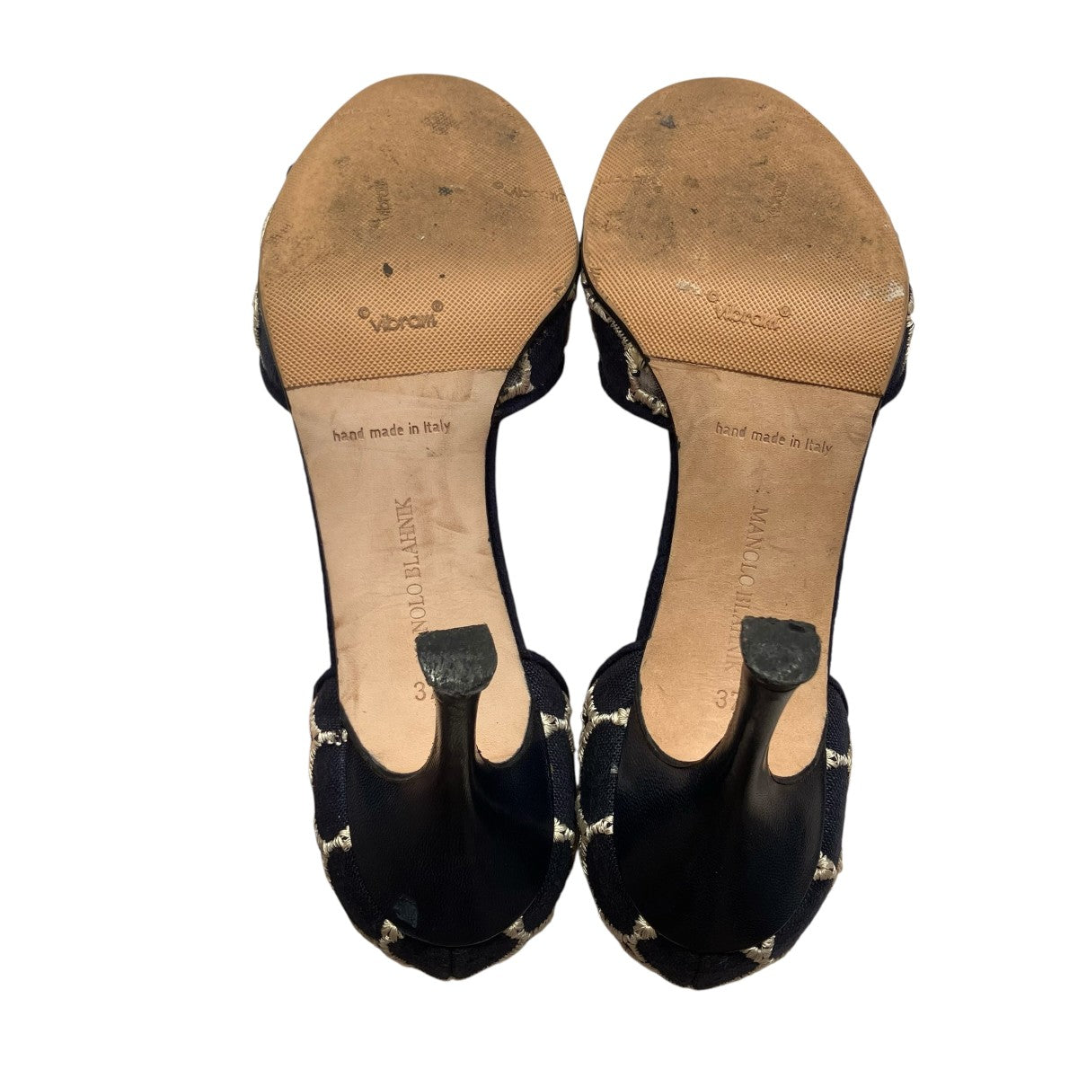 Manolo Blahnik レースヒールパンプス 古着・中古-5枚目のアイテム画像