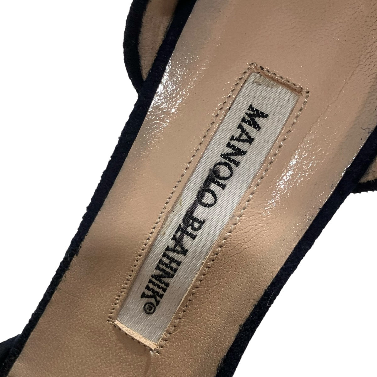 Manolo Blahnik レースヒールパンプス 古着・中古-8枚目のアイテム画像