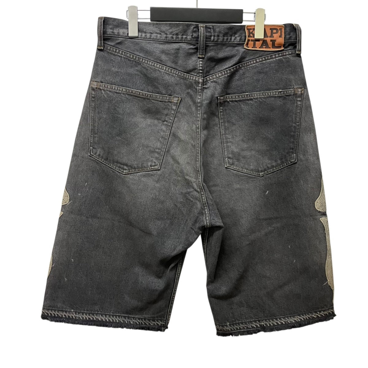 KAPITAL 14oz Denim 5P ShortsデニムボーンハーフパンツEK-1449SPA 古着・中古-2枚目のアイテム画像