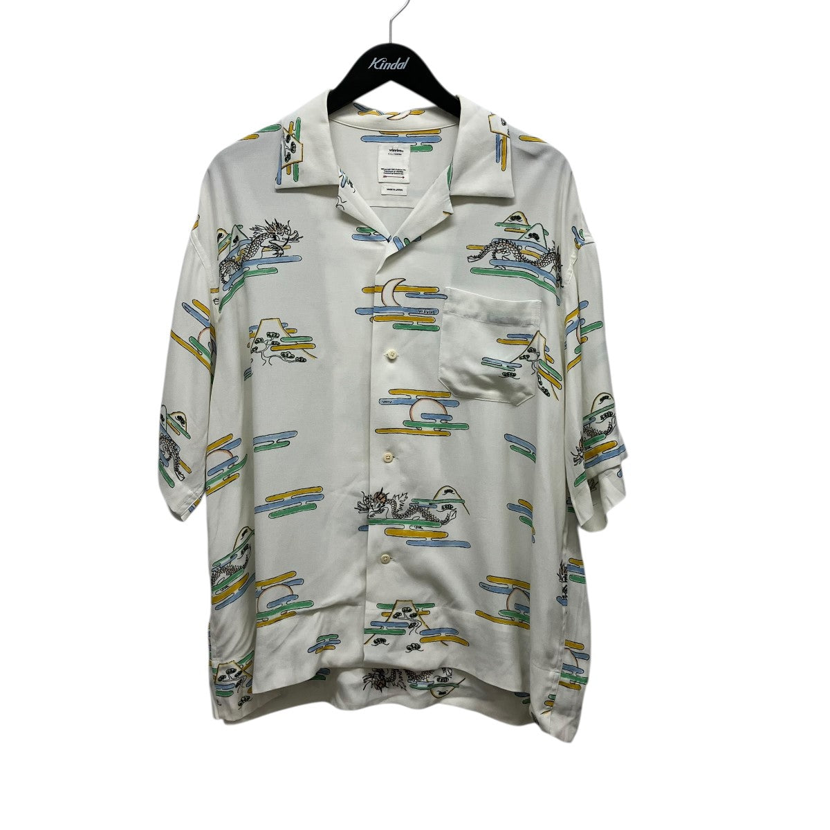 VISVIM 24SSCOPA SHIRT S S総柄開襟シャツ0124105011002 古着・中古-1枚目のアイテム画像
