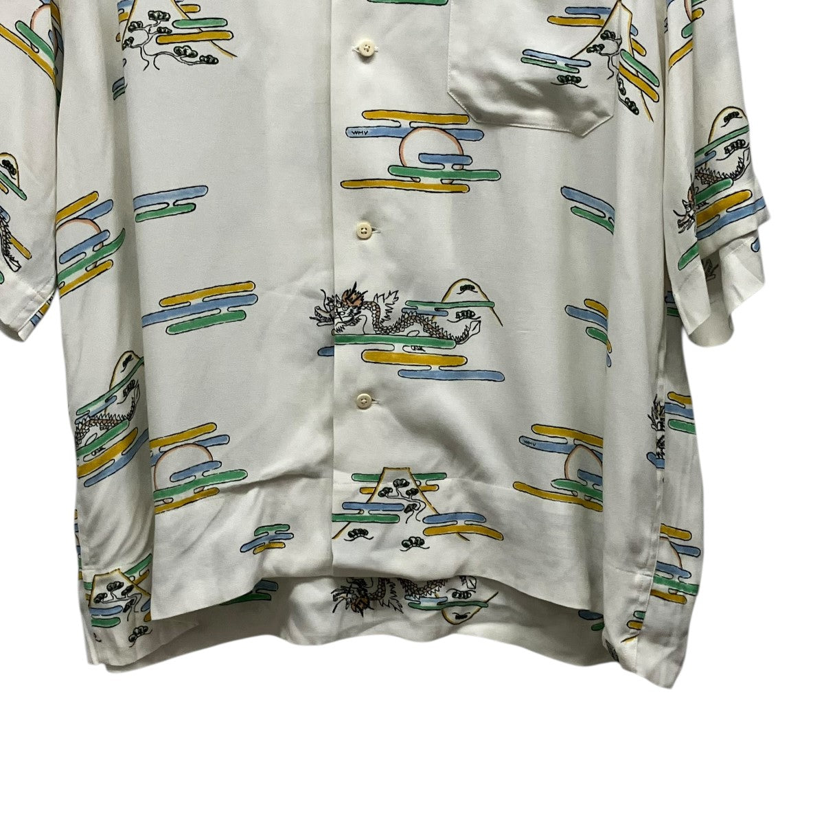 VISVIM 24SSCOPA SHIRT S S総柄開襟シャツ0124105011002 古着・中古-4枚目のアイテム画像