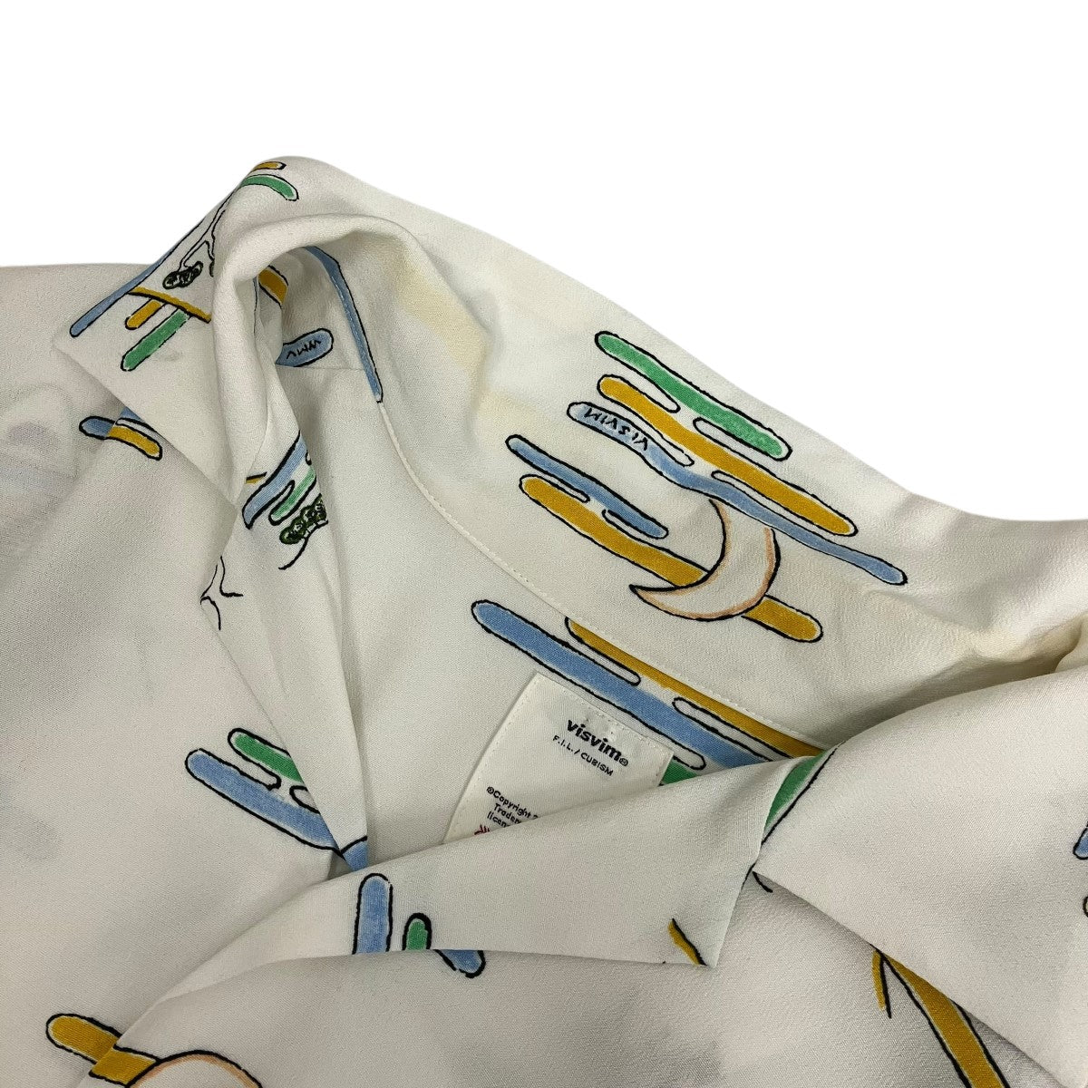 VISVIM 24SSCOPA SHIRT S S総柄開襟シャツ0124105011002 古着・中古-5枚目のアイテム画像