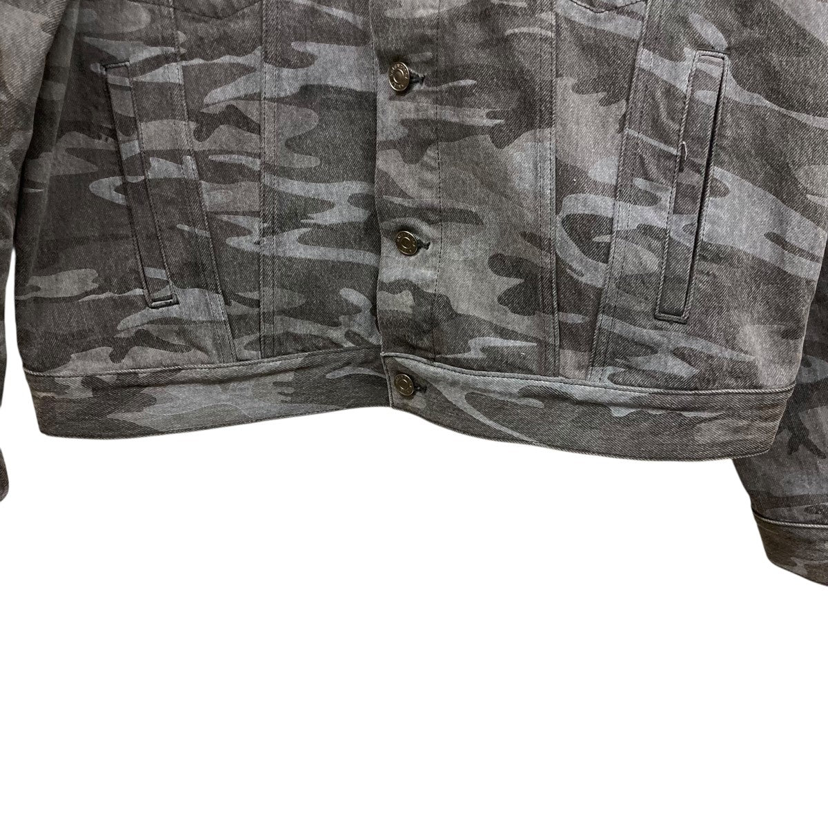 BALENCIAGA(バレンシアガ) CAMO PRINT DENIM JACKETカモ柄デニム