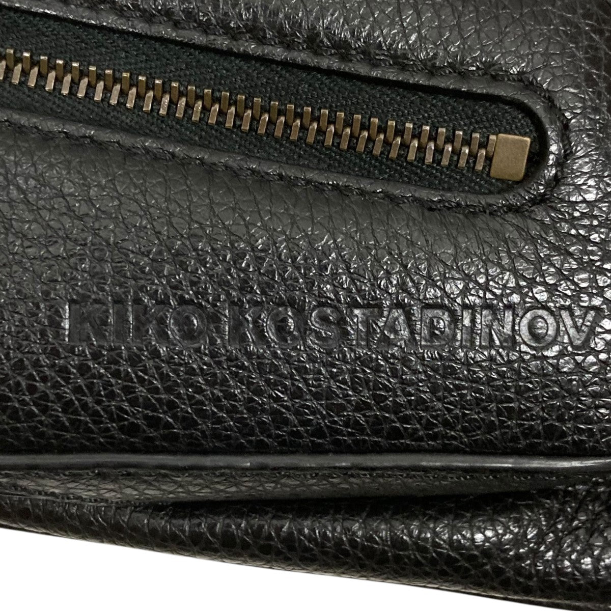 Kiko Kostadinov(キココスタディノフ) レザーショルダーバッグAmlen