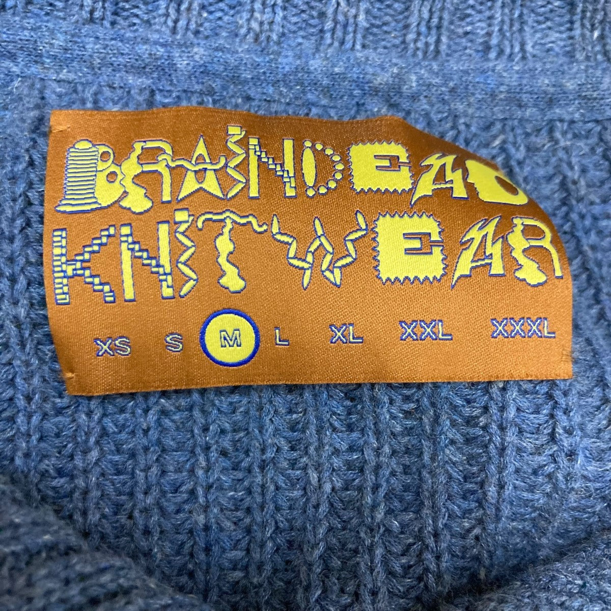 BRAIN DEAD ニットカーディガンSNAKE CHAEMER 古着・中古-6枚目のアイテム画像