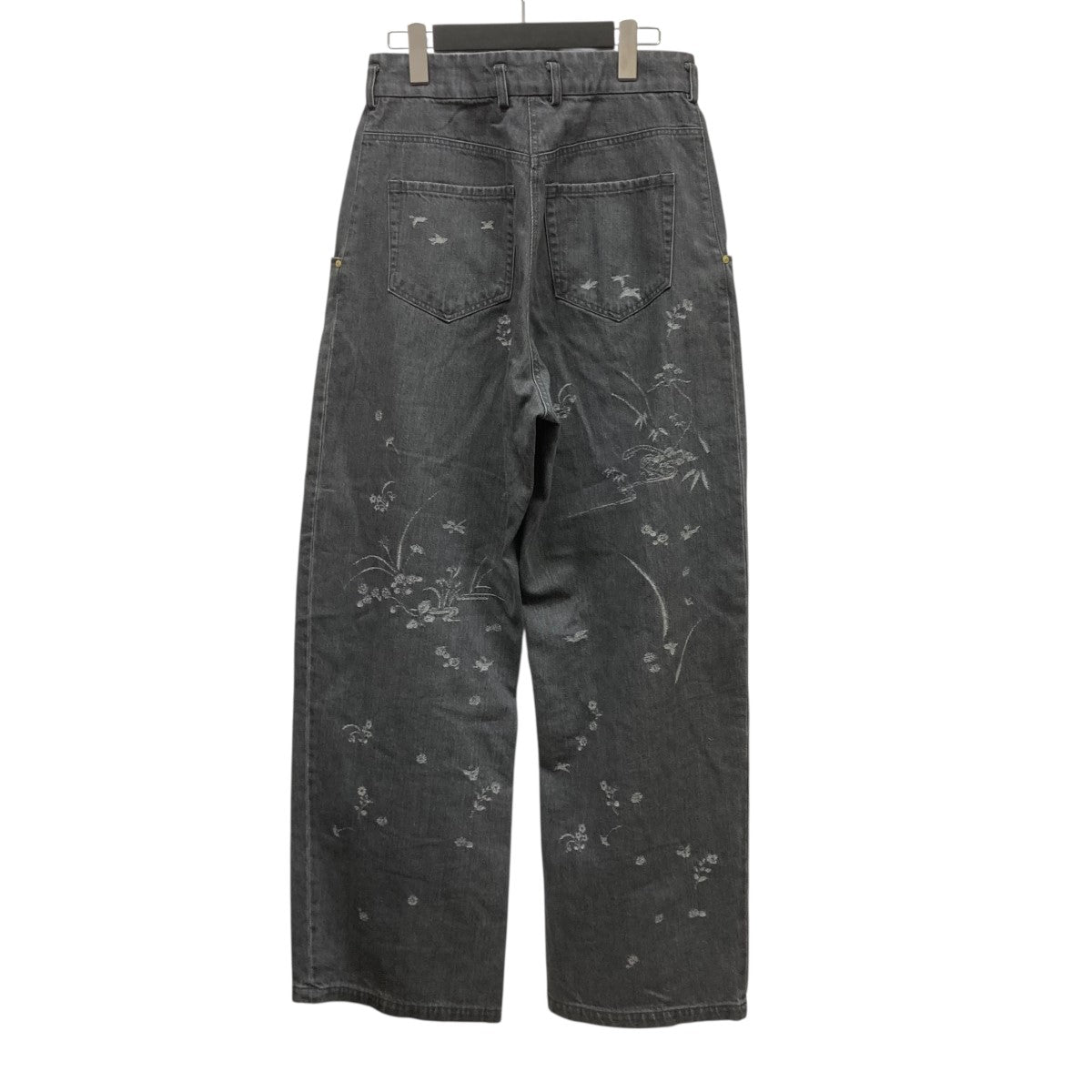 mame kurogouchi(マメクロゴウチ) 25SSNature Pattern Jacquard Wide