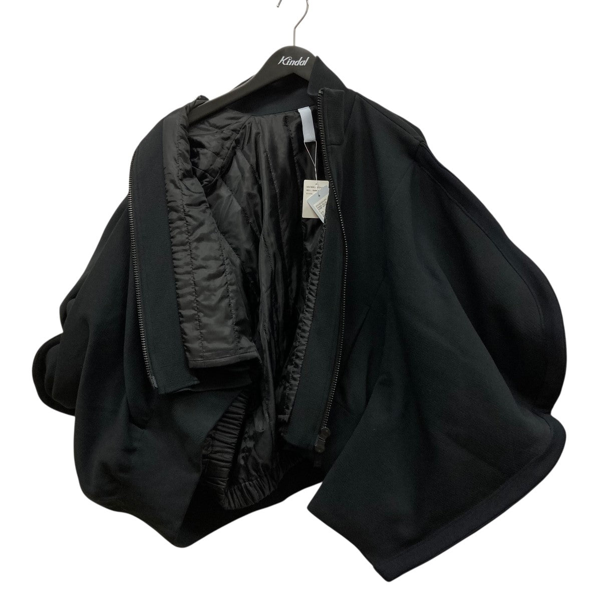 25AWPADDED MILAN ROUND BLOUSONボリュームスリーブジップブルゾンCF010KC050JP00