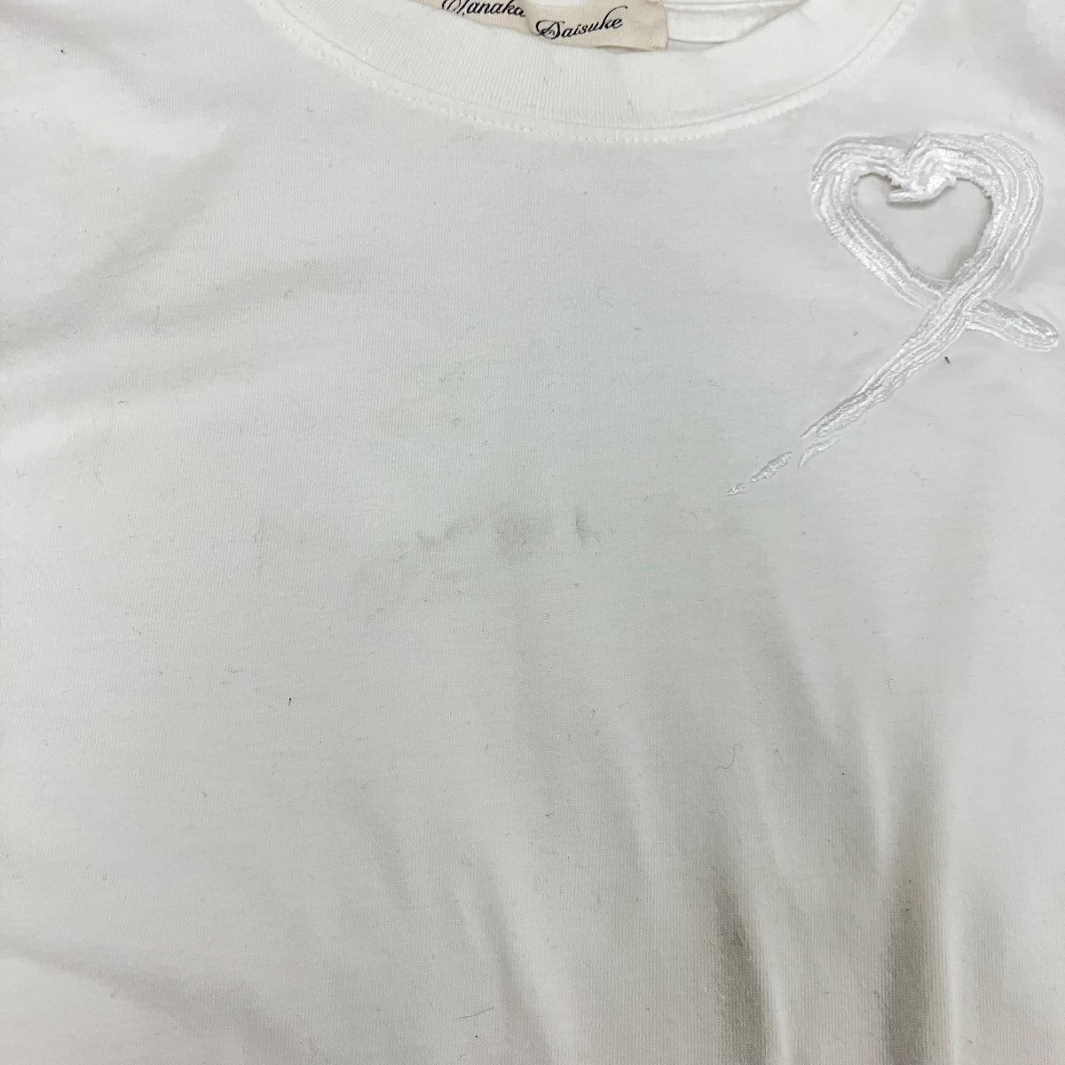 TANAKA DAISUKE Heart whipped creamホイップTシャツTD22AW-P006 古着・中古-7枚目のアイテム画像