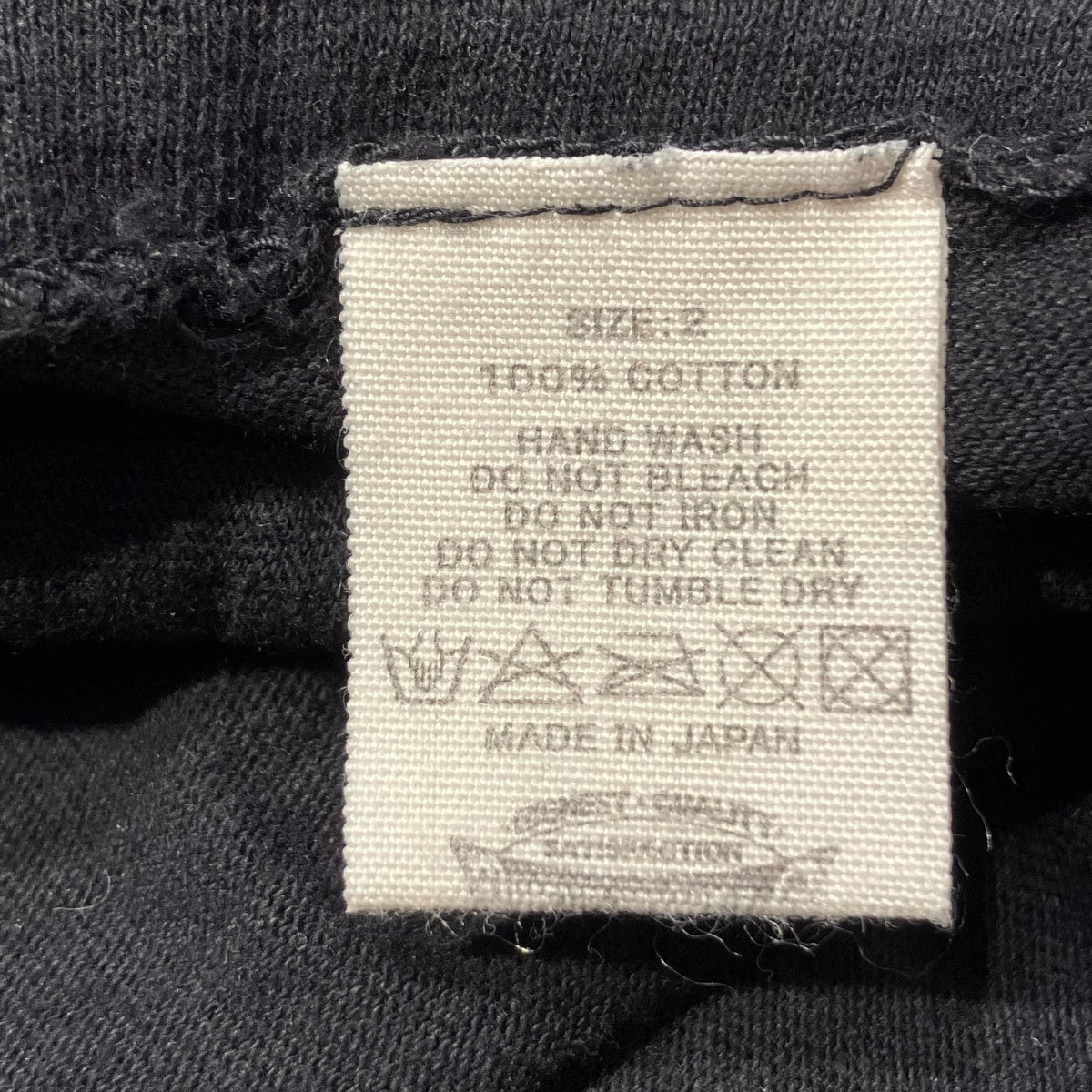 タートルネックカットソー