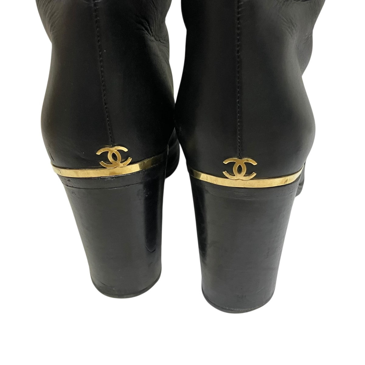 CHANEL ロングブーツ 古着・中古-5枚目のアイテム画像