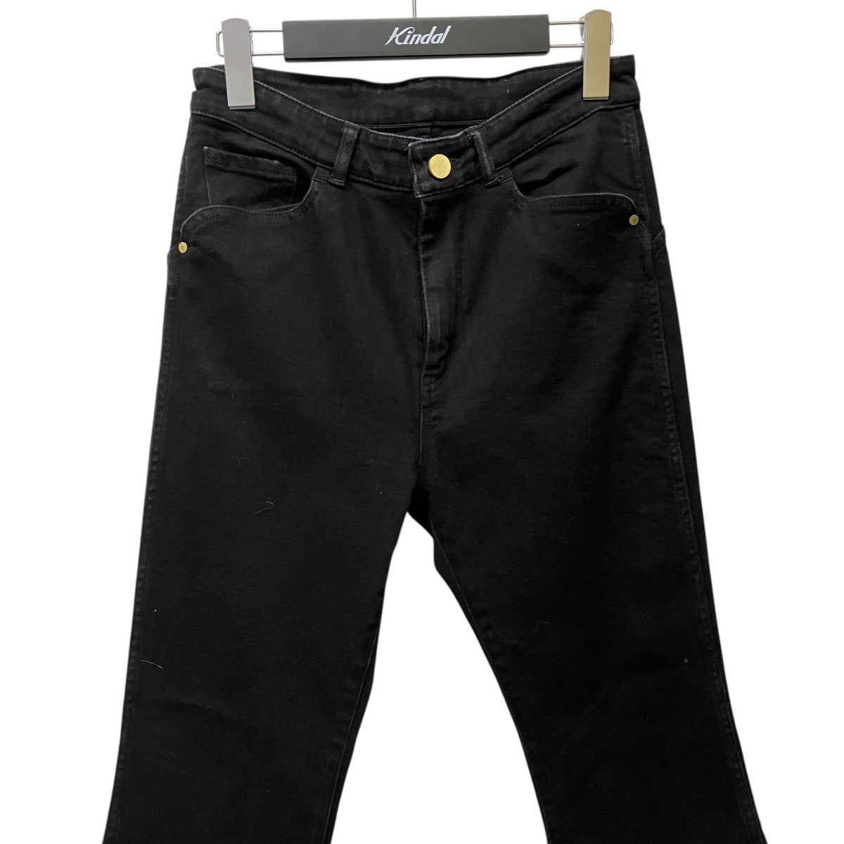 mame kurogouchi 25SSStretch Cropped Flare JeansフレアデニムパンツMM25SS-PT061 古着・中古-3枚目のアイテム画像