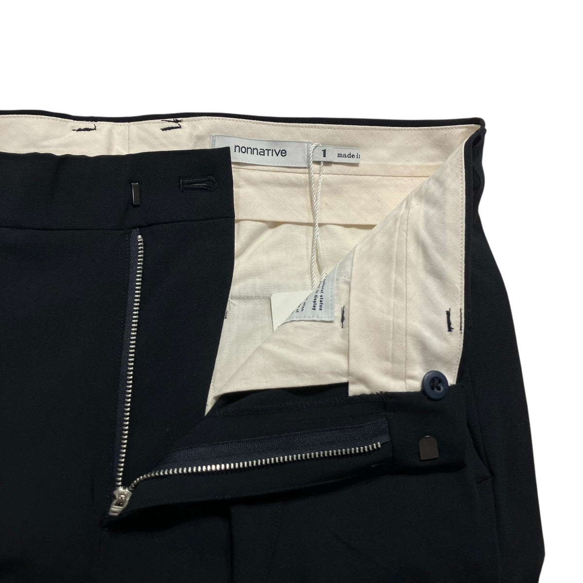 nonnative(ノンネイティブ) スラックスNN-P4429 NN-P4429 ネイビー