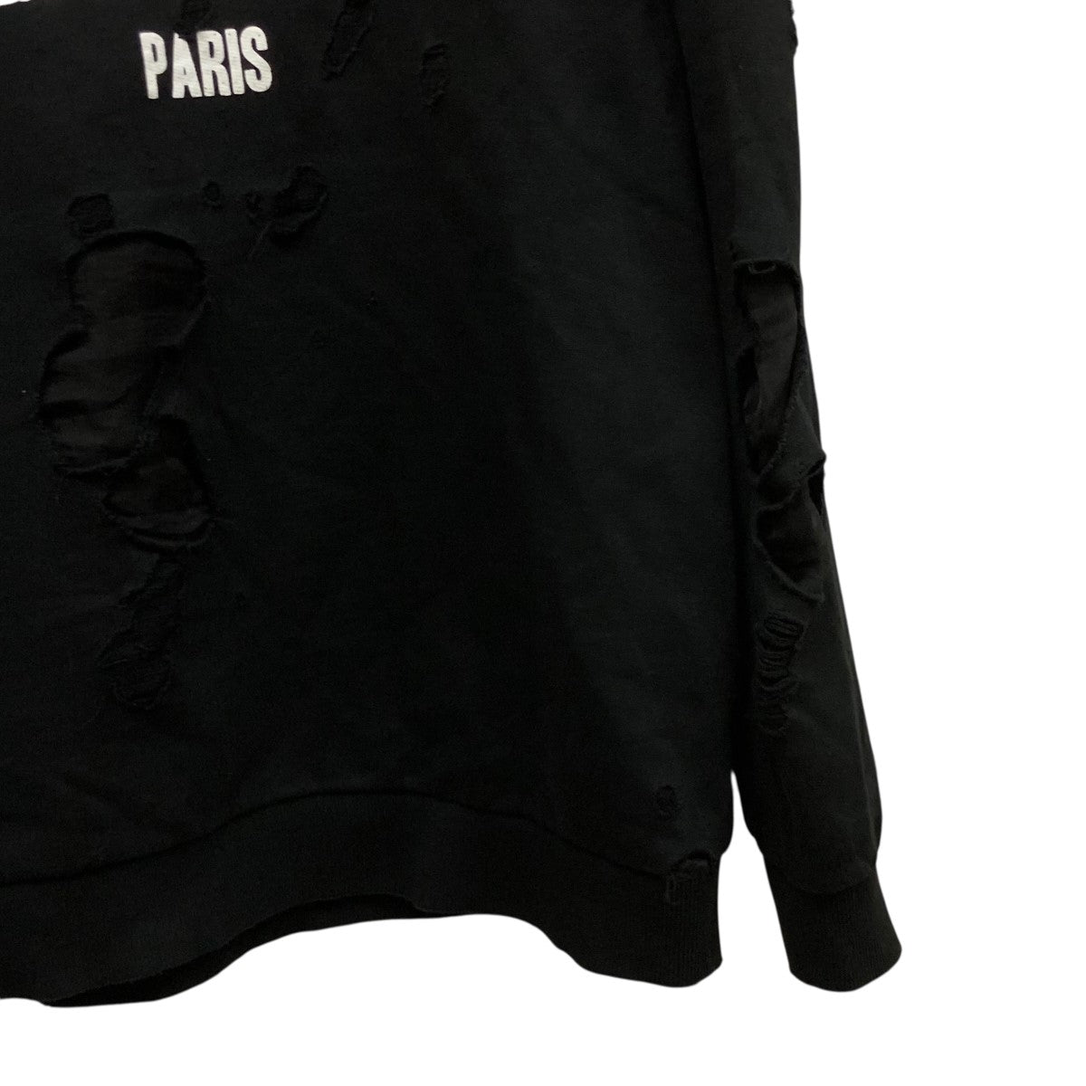 GIVENCHY(ジバンシィ) 16SSダメージ加工ロゴプリントスウェット