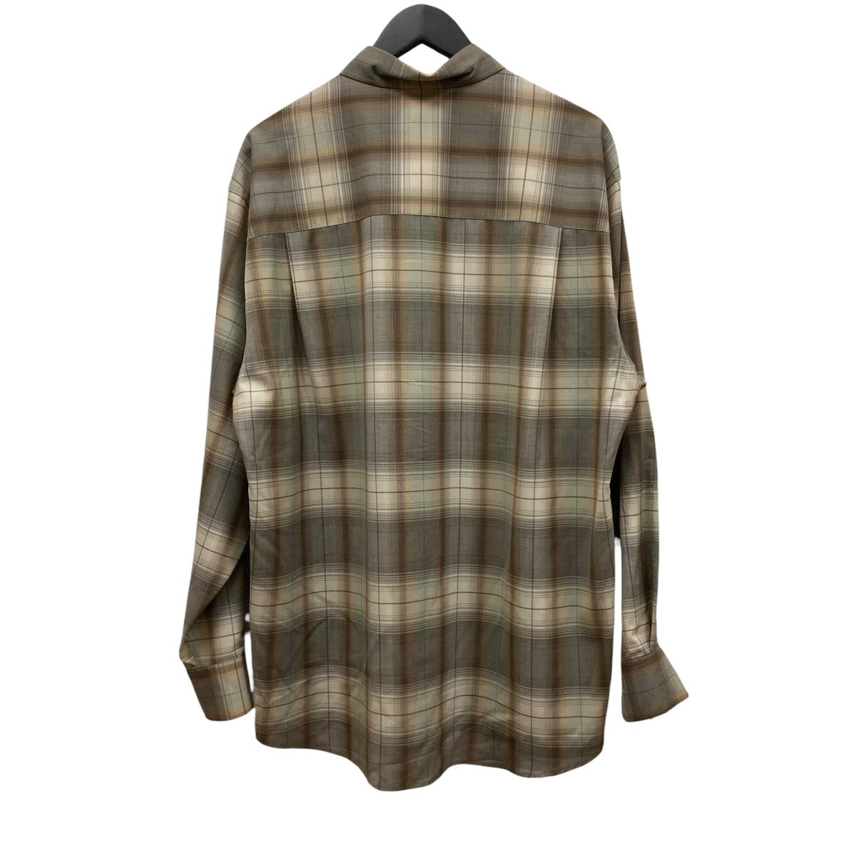 AURALEE(オーラリー) 25SSSUPER LIGHT WOOL CHECK SHIRTウールチェック