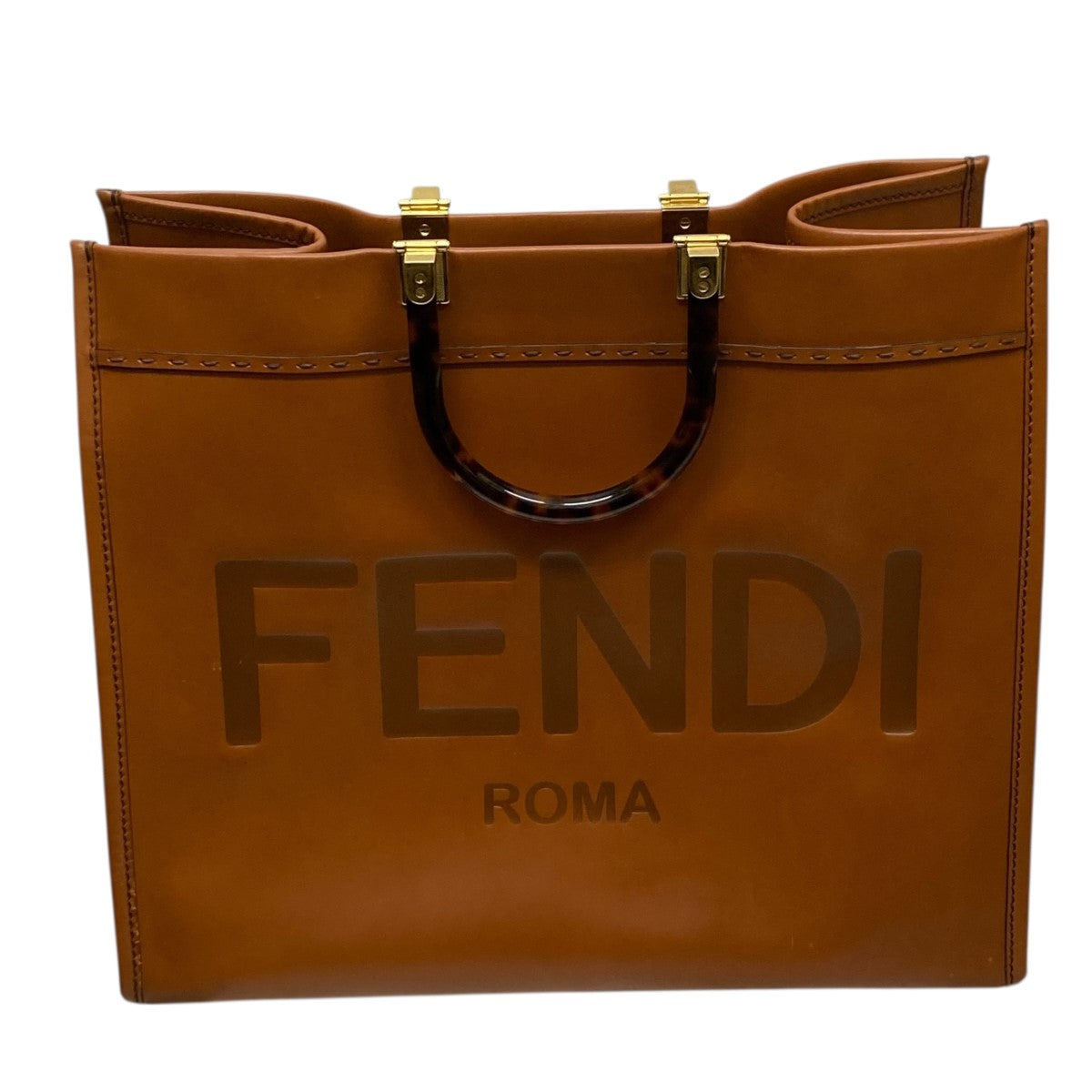 FENDI レザートートバッグ 古着・中古-1枚目のアイテム画像