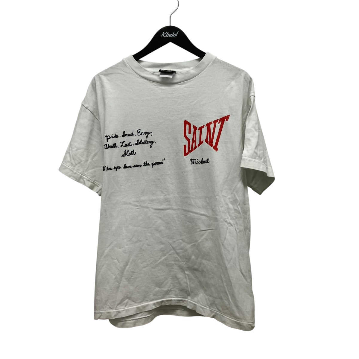 TEE logo embプリントTシャツSM-S21-0000-007