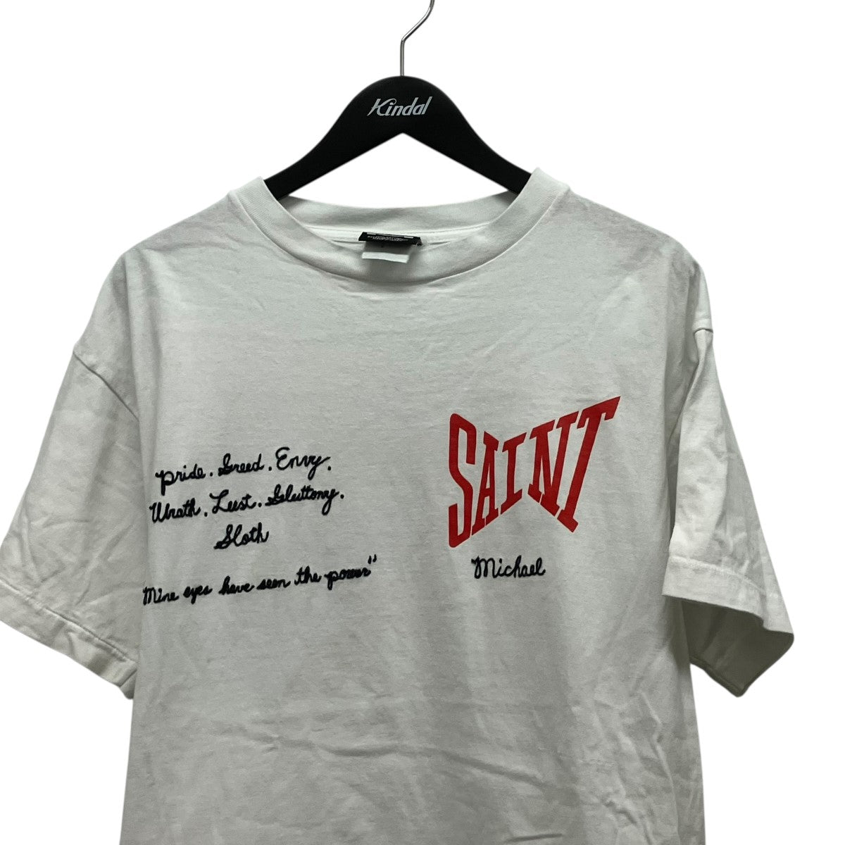 TEE logo embプリントTシャツSM-S21-0000-007