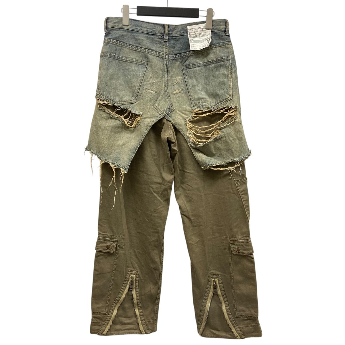 HALF MILITARY DENIM PANTSハーフミリタリーデニムパンツA04PT022