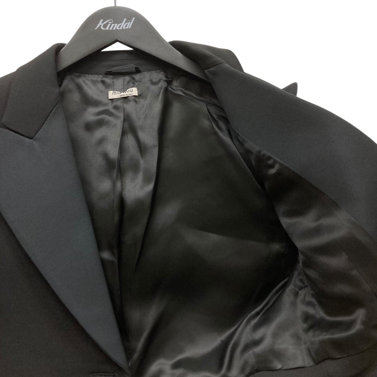 MIU MIU(ミュウミュウ) クロップドテーラードジャケットMH1639 MH1639