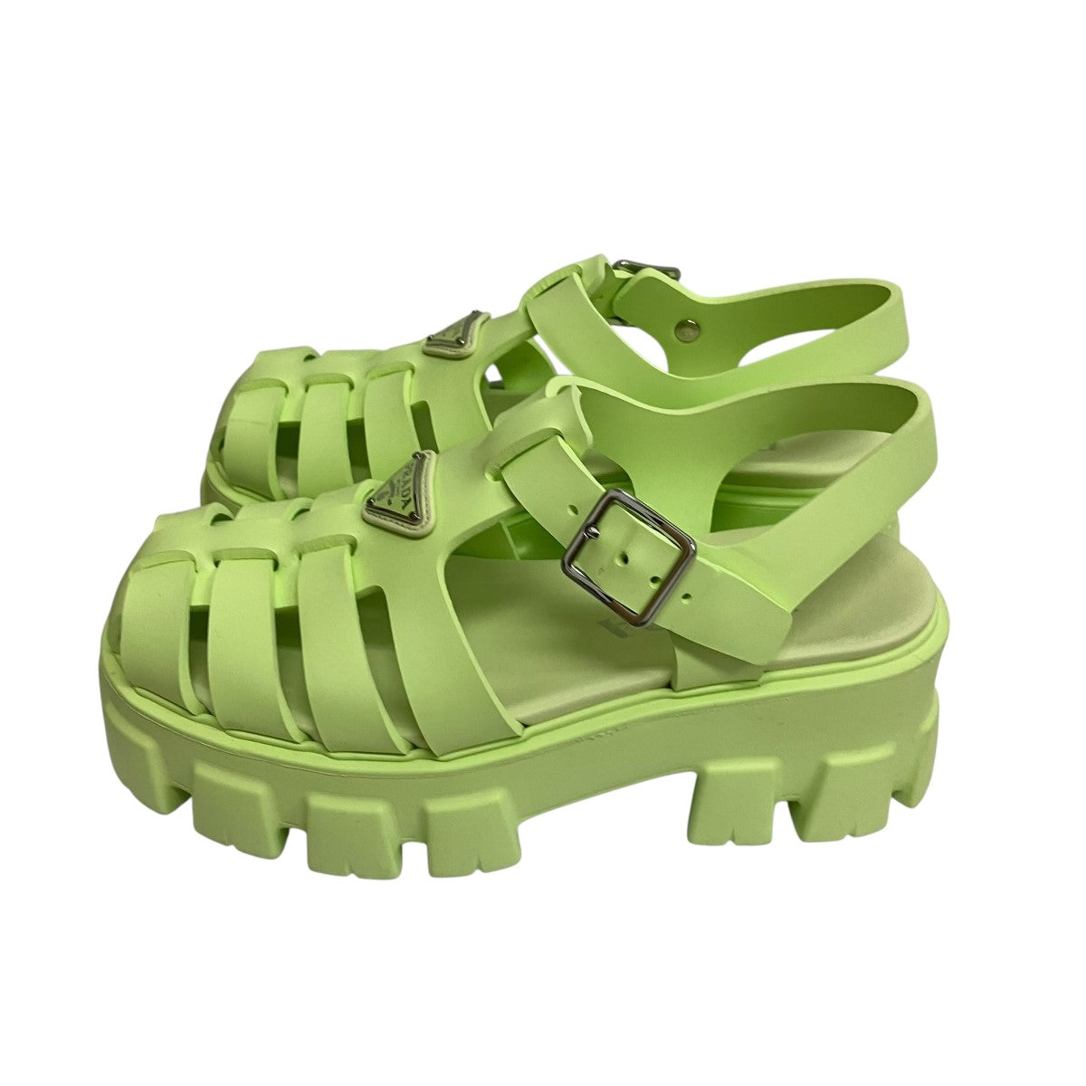 PRADA モノリス ラバーサンダル 古着・中古-3枚目のアイテム画像