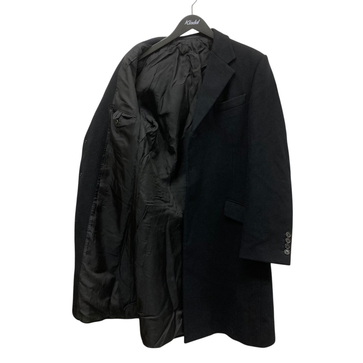 PRADA(プラダ) ウールチェスターコートPT8148 PT8148 ブラック サイズ