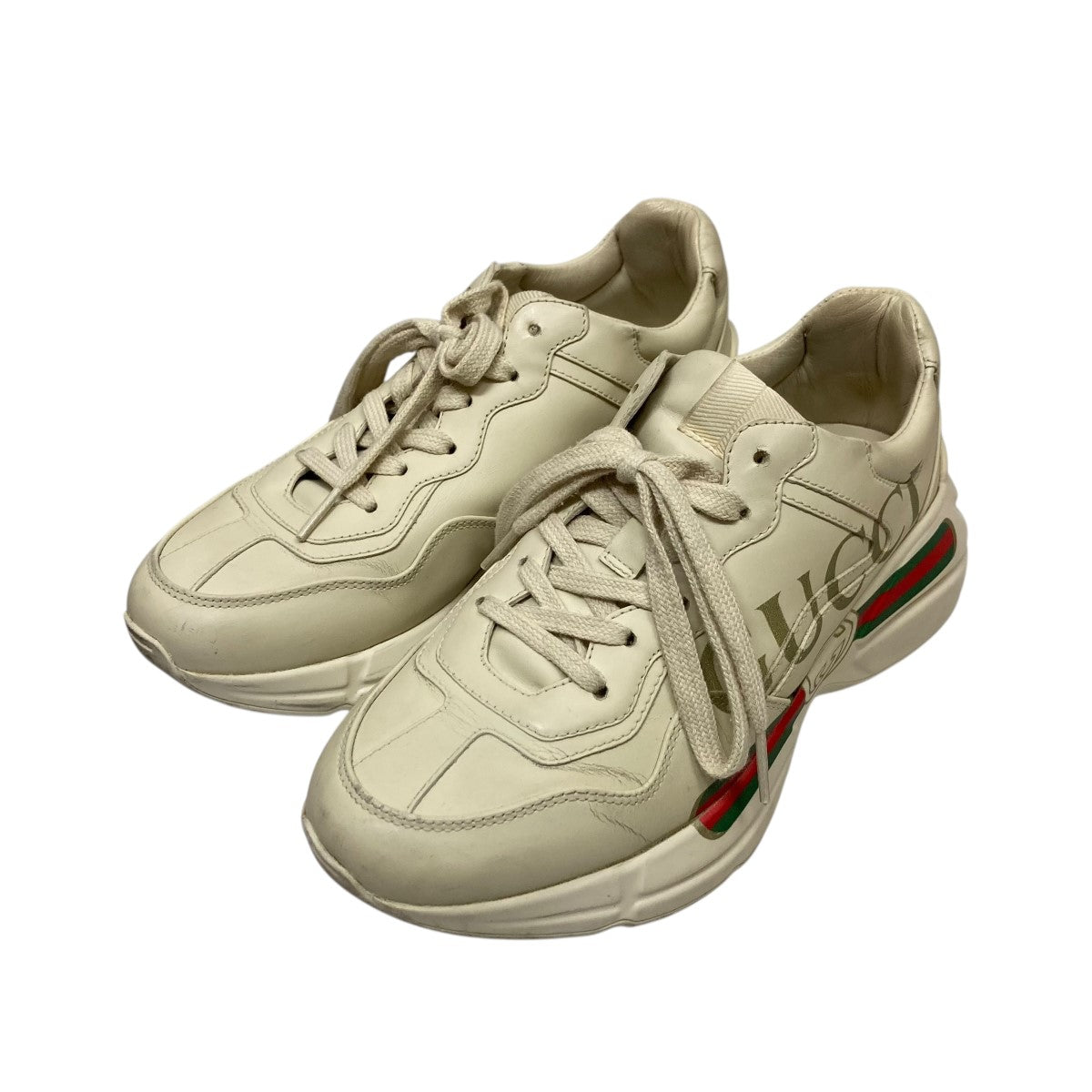 GUCCI ロゴスニーカー528892 古着・中古-1枚目のアイテム画像