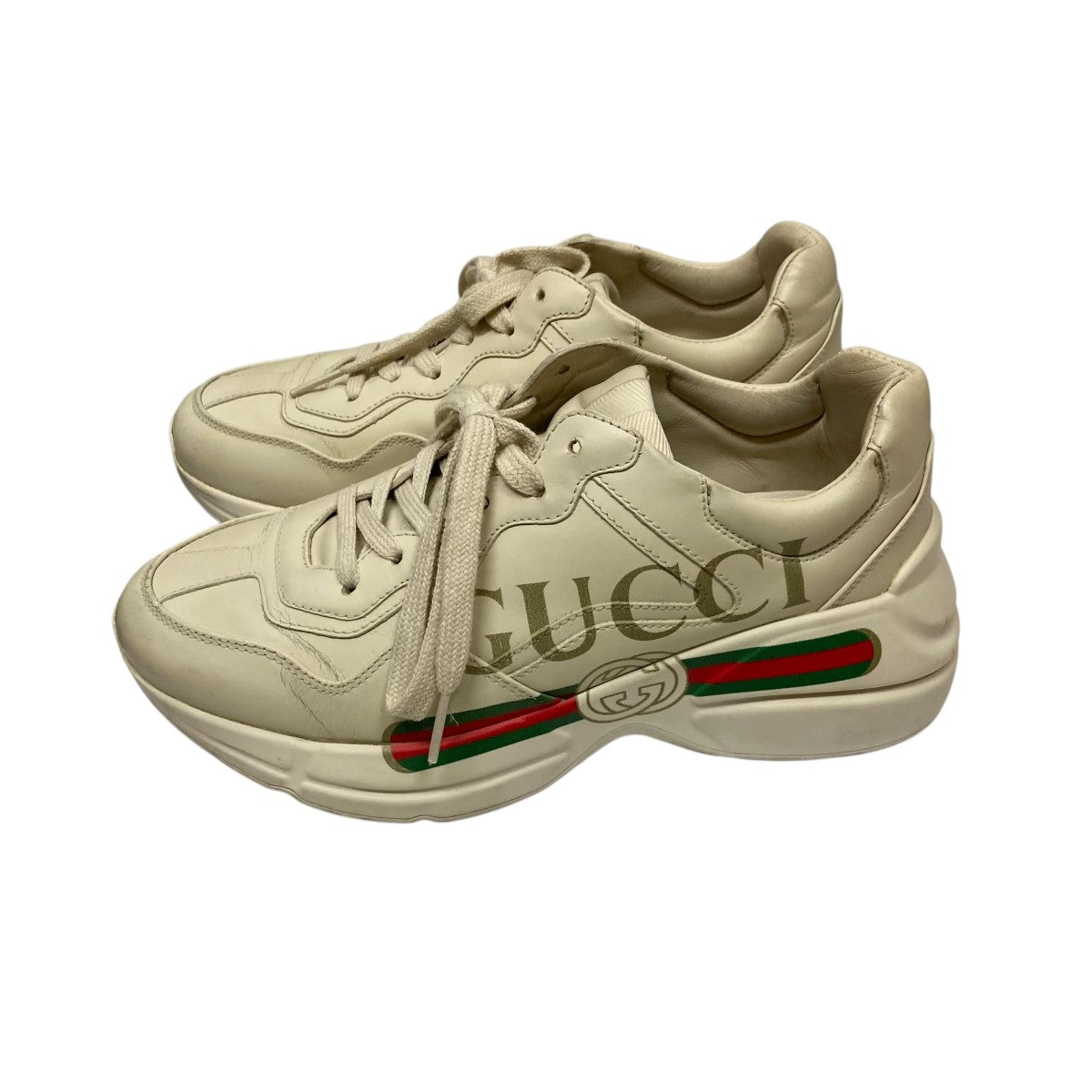 GUCCI ロゴスニーカー528892 古着・中古-3枚目のアイテム画像