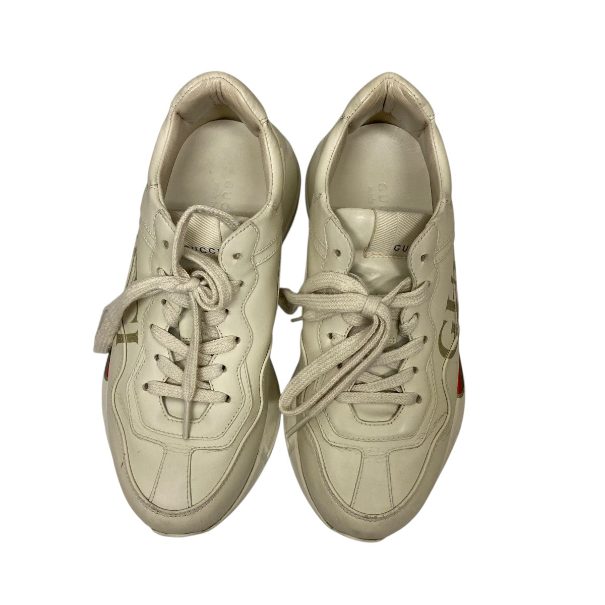 GUCCI ロゴスニーカー528892 古着・中古-5枚目のアイテム画像