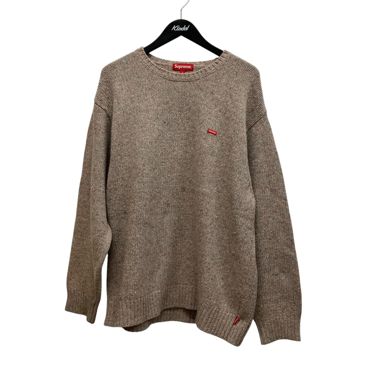 22AWSmall Box Speckle Sweaterクルーネックニット