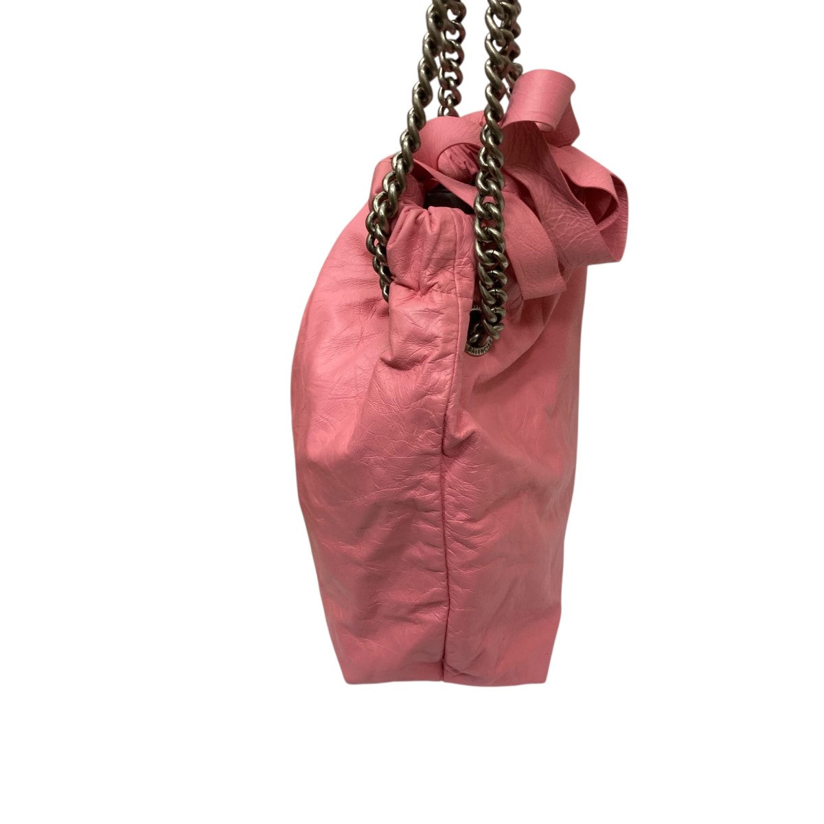 BALENCIAGA(バレンシアガ) CRUSH TOTE Sクラッシュチェーンショルダー