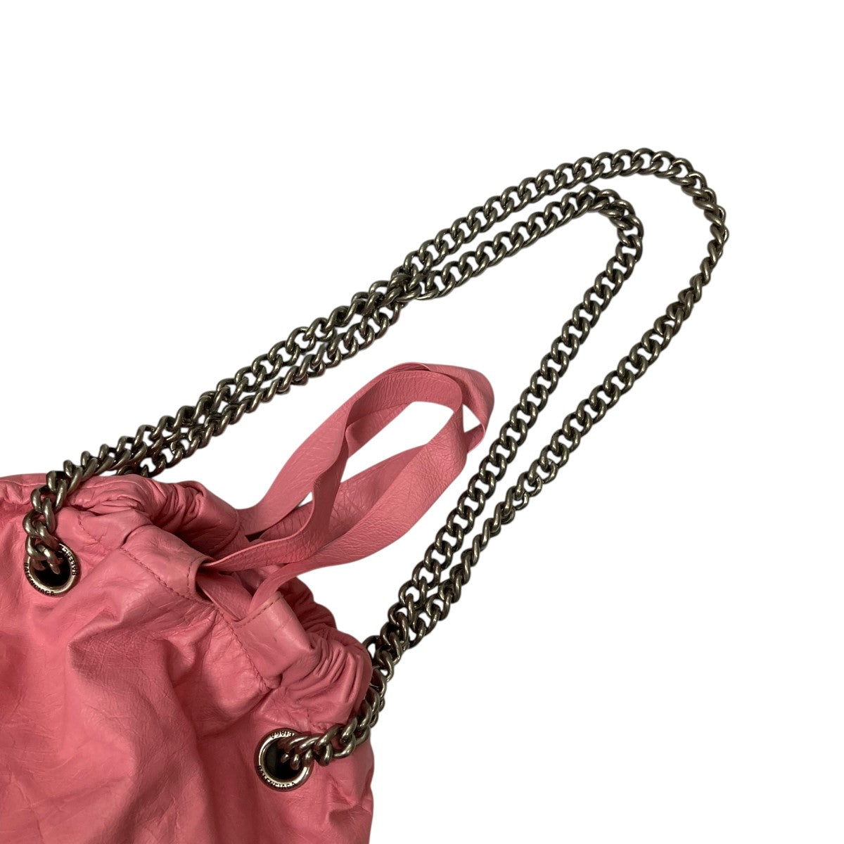 BALENCIAGA(バレンシアガ) CRUSH TOTE Sクラッシュチェーンショルダー