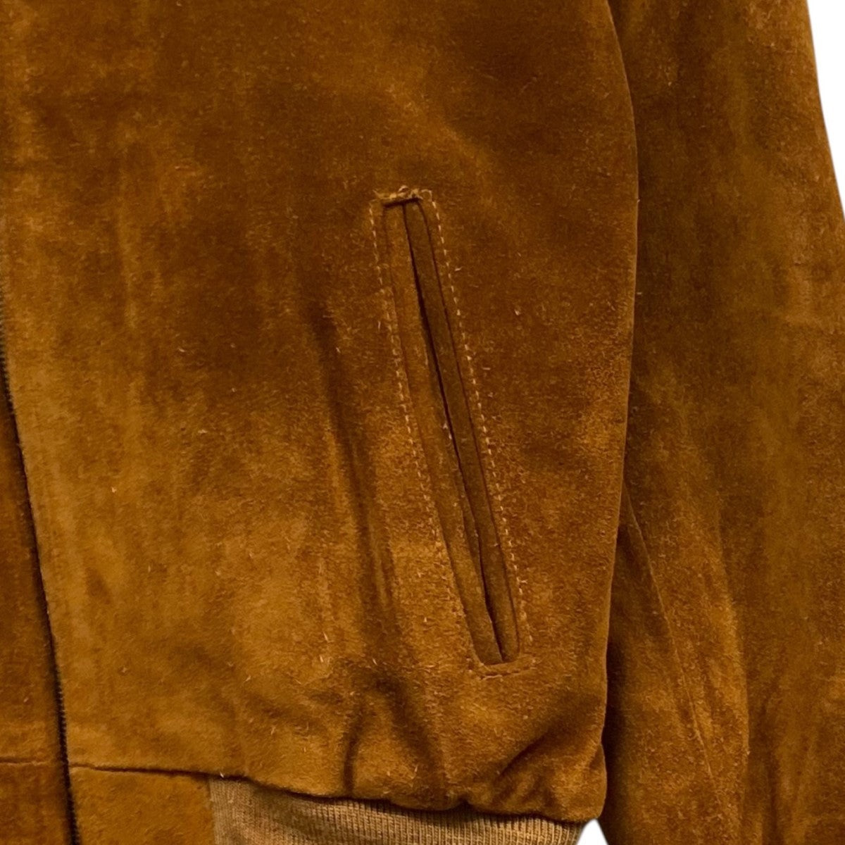 スウェードレザーブルゾン