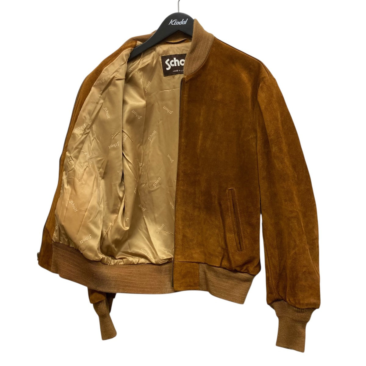 スウェードレザーブルゾン